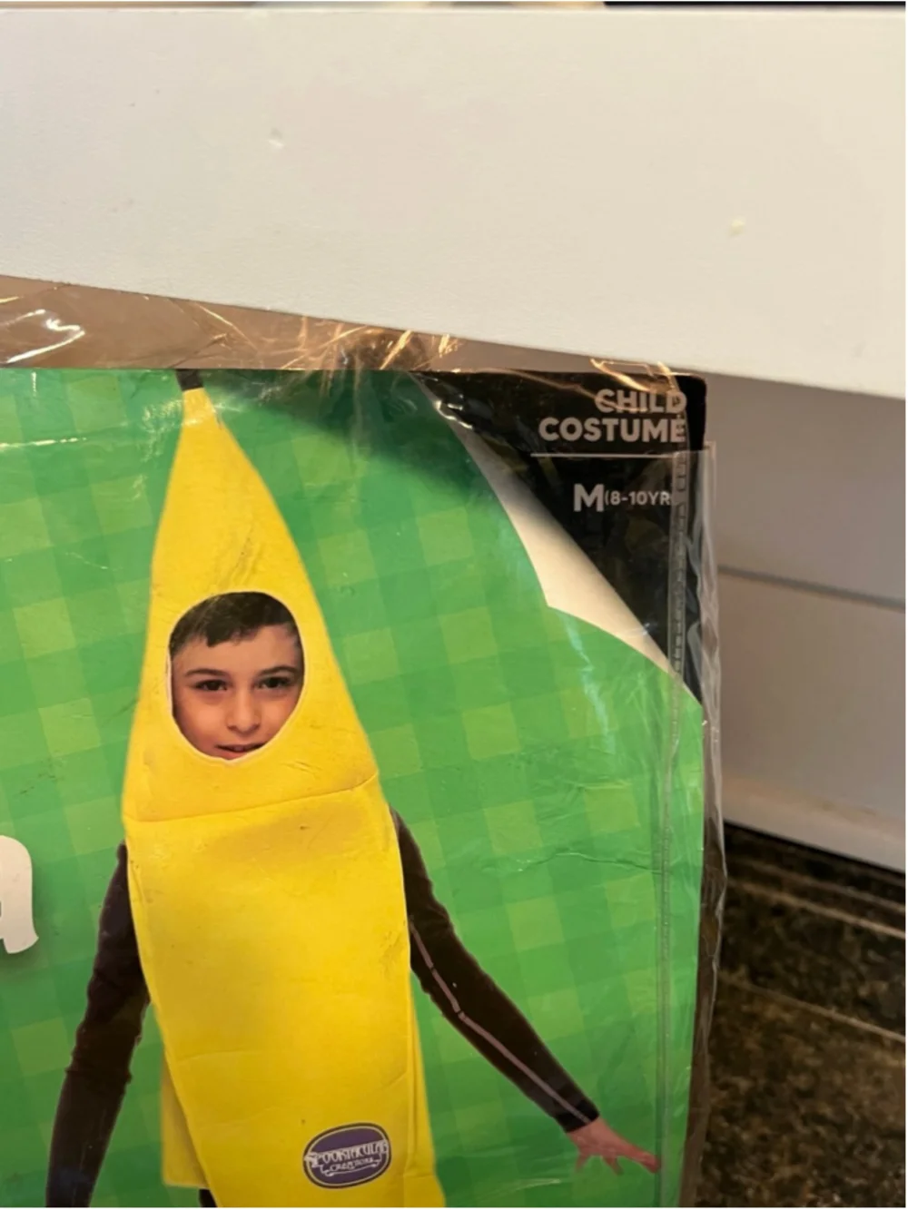 New Spooktacular Creations Kids Banana Costume